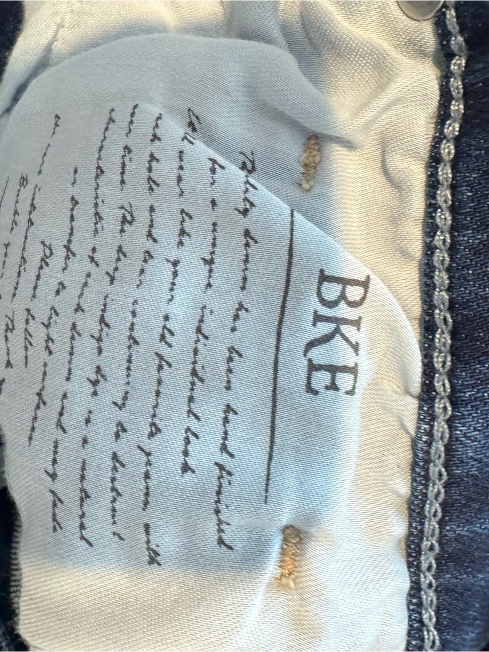BKE Women's Flare Jeans in Medium Blue Wash - Picture 6 of 8